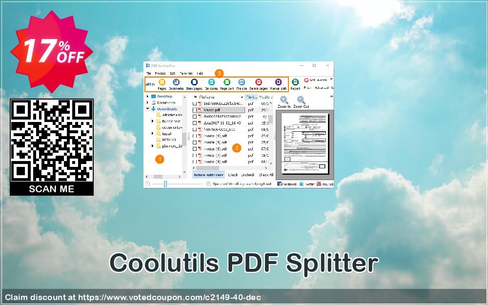 Coolutils PDF Splitter Coupon, discount 30% OFF JoyceSoft. Promotion: 