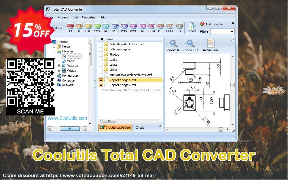 Coolutils Total CAD Converter Coupon Code May 2024, 15% OFF - VotedCoupon