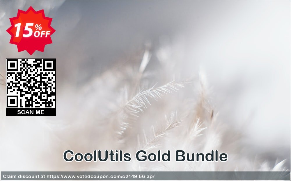 CoolUtils Gold Bundle Coupon Code Apr 2024, 15% OFF - VotedCoupon