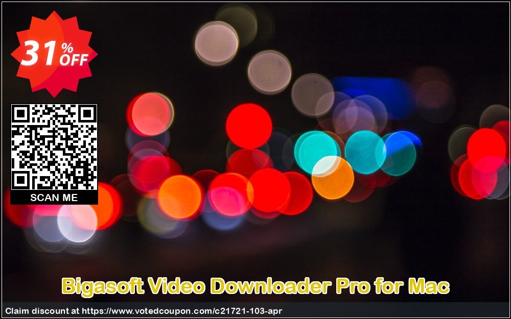 Bigasoft Video Downloader Pro for MAC Coupon, discount Bigasoft Coupon code,Discount , Promo code. Promotion: 1 year 30% OFF Discount , Promo code