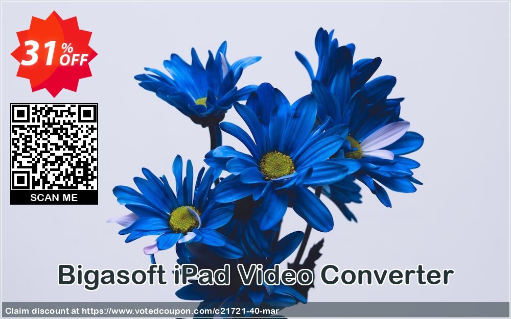 Bigasoft iPad Video Converter Coupon Code May 2024, 31% OFF - VotedCoupon