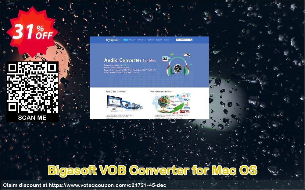 Bigasoft VOB Converter for MAC OS Coupon Code Apr 2024, 31% OFF - VotedCoupon