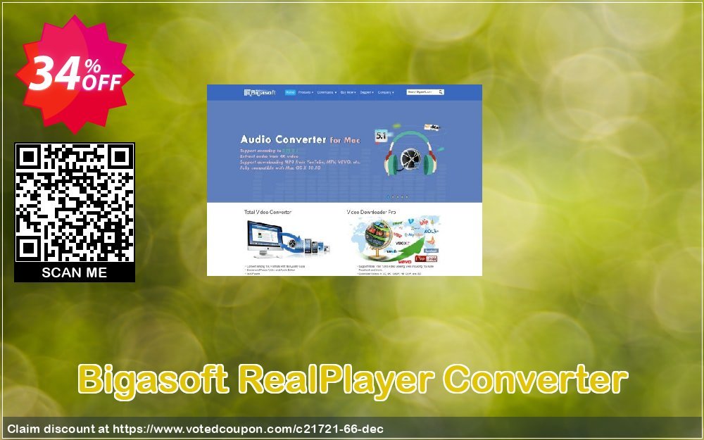 Bigasoft RealPlayer Converter Coupon Code Apr 2024, 34% OFF - VotedCoupon