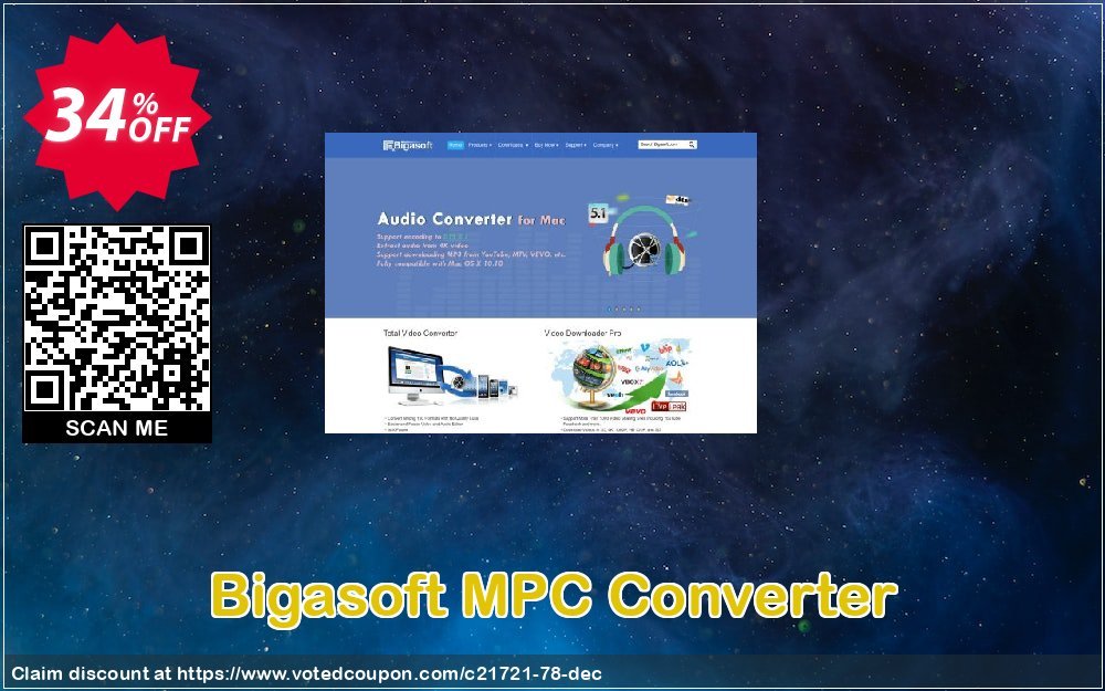Bigasoft MPC Converter Coupon Code Apr 2024, 34% OFF - VotedCoupon