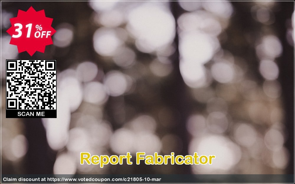 Report Fabricator Coupon Code May 2024, 31% OFF - VotedCoupon