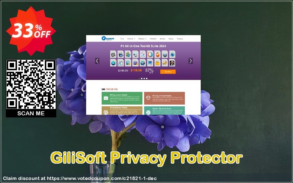 GiliSoft Privacy Protector Coupon, discount Gilisoft Privacy Protector - 1 PC / Liftetime free update marvelous promotions code 2023. Promotion: 