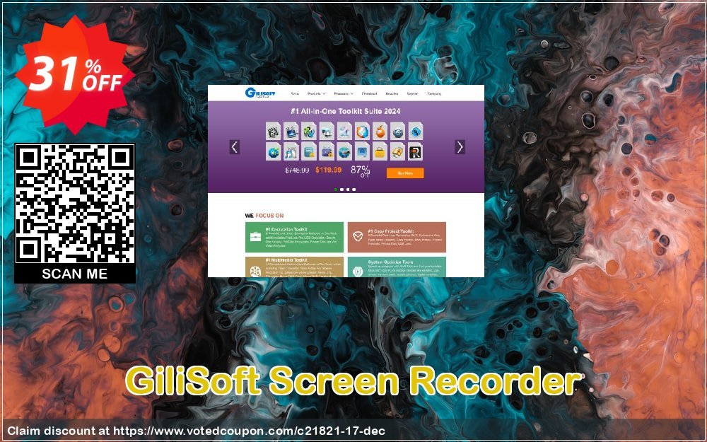 GiliSoft Screen Recorder Coupon, discount Gilisoft Screen Recorder  - 1 PC / Liftetime free update stunning promotions code 2023. Promotion: 