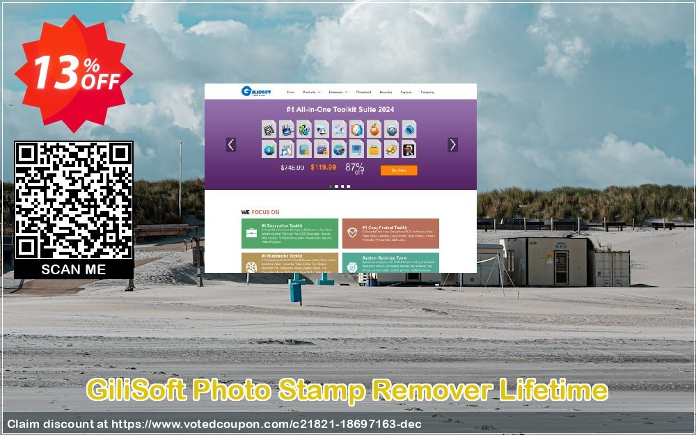 GiliSoft Photo Stamp Remover Lifetime Coupon, discount Photo Stamp Remover  - 1 PC / Liftetime free update stirring discount code 2024. Promotion: stirring discount code of Photo Stamp Remover  - 1 PC / Liftetime free update 2024