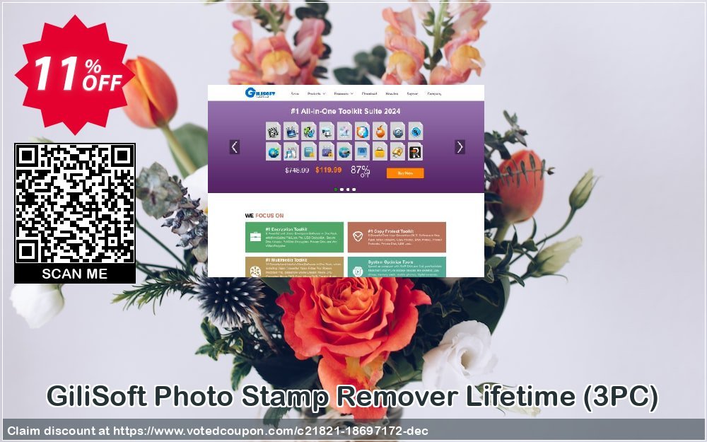 GiliSoft Photo Stamp Remover Lifetime, 3PC  Coupon Code Sep 2023, 11% OFF - VotedCoupon