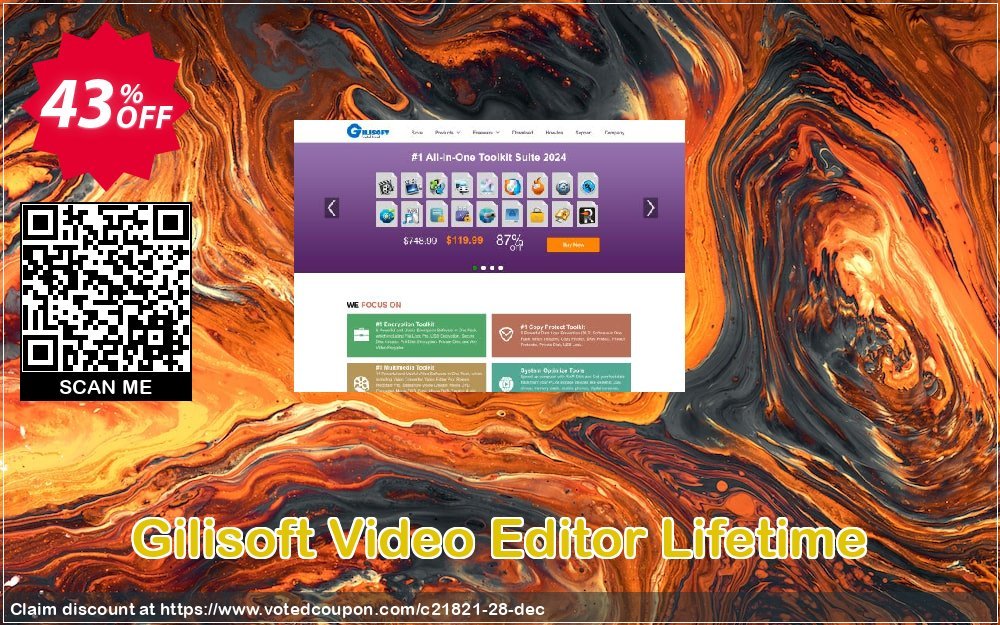 Gilisoft Video Editor Lifetime Coupon, discount Gilisoft Video Editor  - 1 PC / Liftetime free update dreaded promotions code 2023. Promotion: 