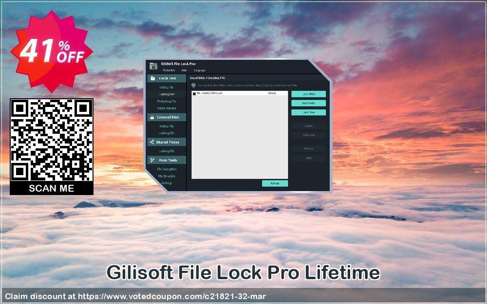 Gilisoft File Lock Pro Lifetime Coupon Code May 2024, 41% OFF - VotedCoupon