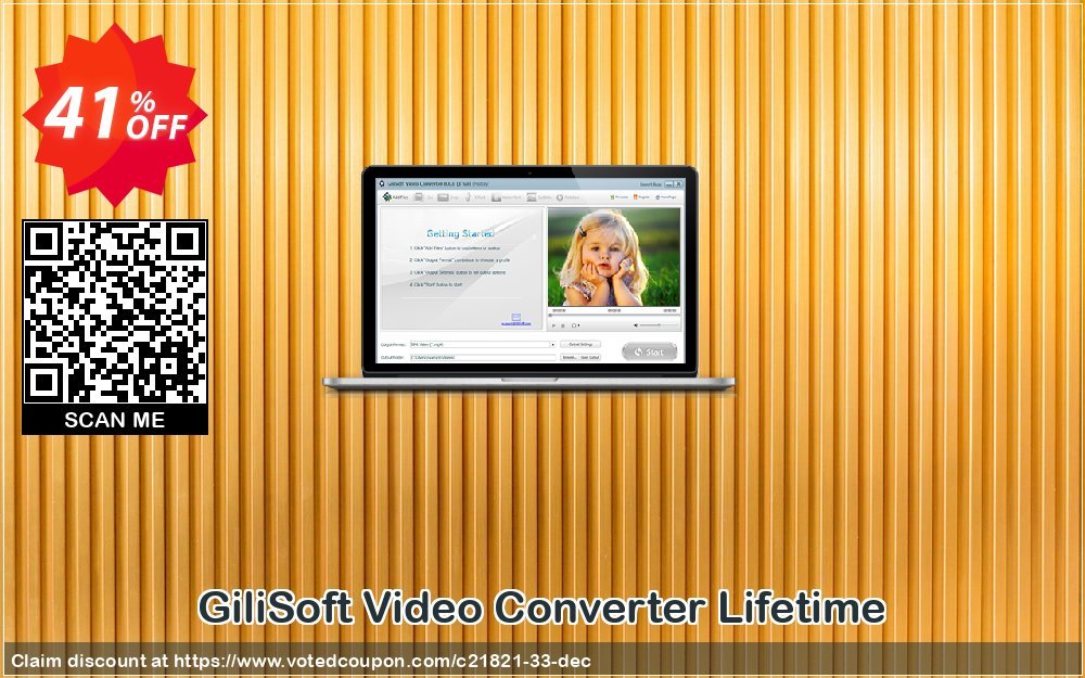 GiliSoft Video Converter Lifetime Coupon, discount GiliSoft Video Converter (Classic +Discovery) - 1 PC / Liftetime free update exclusive deals code 2023. Promotion: 