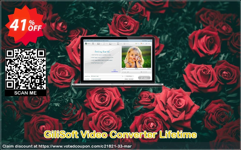 GiliSoft Video Converter Lifetime Coupon, discount GiliSoft Video Converter (Classic +Discovery) - 1 PC / Liftetime free update exclusive deals code 2024. Promotion: 