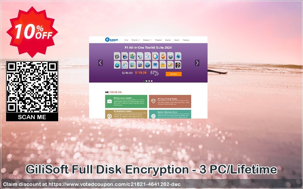 GiliSoft Full Disk Encryption - 3 PC/Lifetime Coupon Code Jun 2024, 10% OFF - VotedCoupon