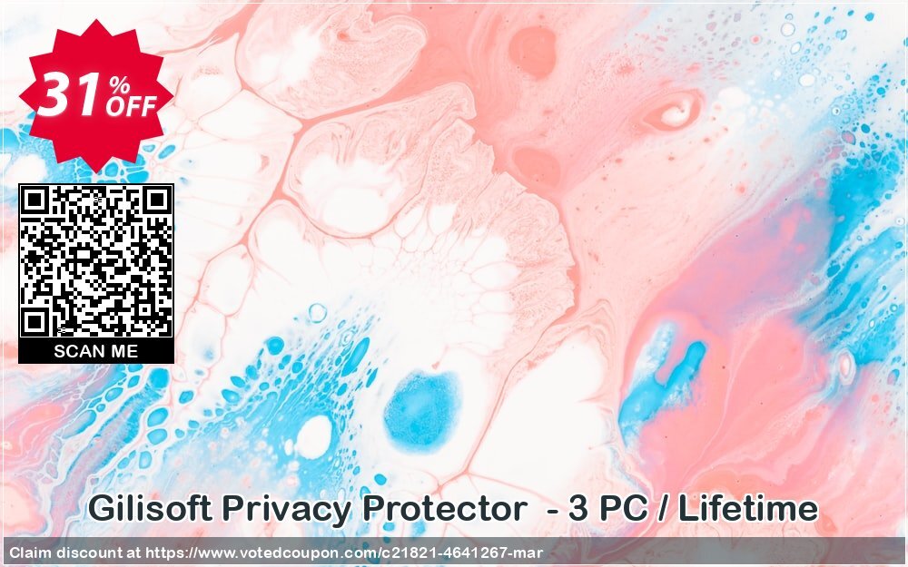 Gilisoft Privacy Protector  - 3 PC / Lifetime Coupon Code Jun 2024, 31% OFF - VotedCoupon