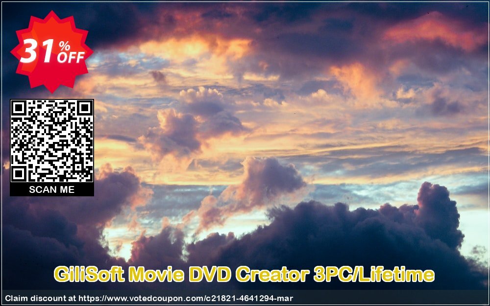 GiliSoft Movie DVD Creator 3PC/Lifetime Coupon, discount Movie DVD Creator  - 3 PC / Liftetime free update marvelous deals code 2024. Promotion: marvelous deals code of Movie DVD Creator  - 3 PC / Liftetime free update 2024