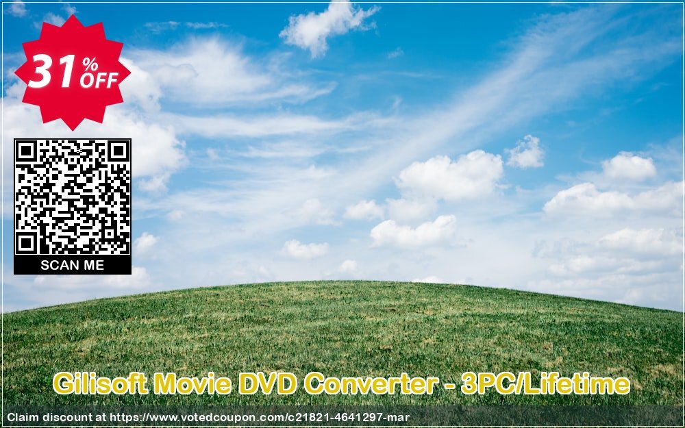 Gilisoft Movie DVD Converter - 3PC/Lifetime Coupon Code Apr 2024, 31% OFF - VotedCoupon