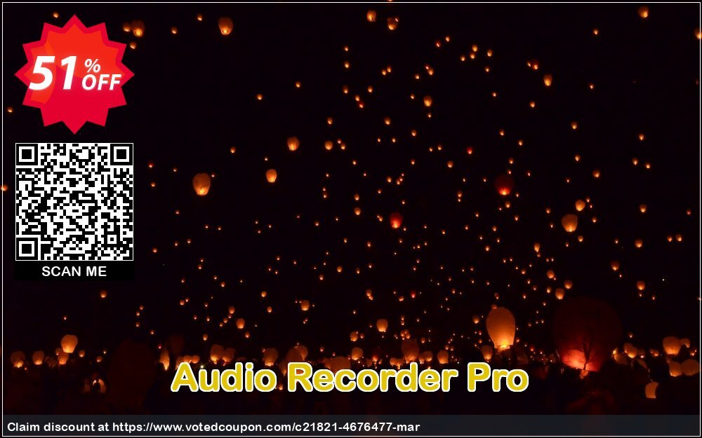 Audio Recorder Pro Coupon Code May 2024, 51% OFF - VotedCoupon