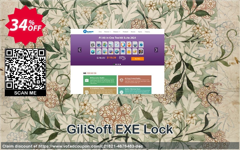GiliSoft EXE Lock Coupon, discount GiliSoft EXE Lock - 1 PC / 1 Year free update excellent deals code 2024. Promotion: excellent deals code of GiliSoft EXE Lock - 1 PC / 1 Year free update 2024
