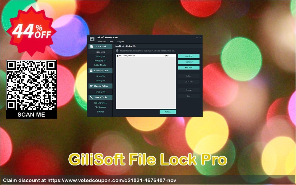GiliSoft File Lock Pro Coupon, discount 44% OFF GiliSoft File Lock Pro, verified. Promotion: Super sales code of GiliSoft File Lock Pro, tested & approved