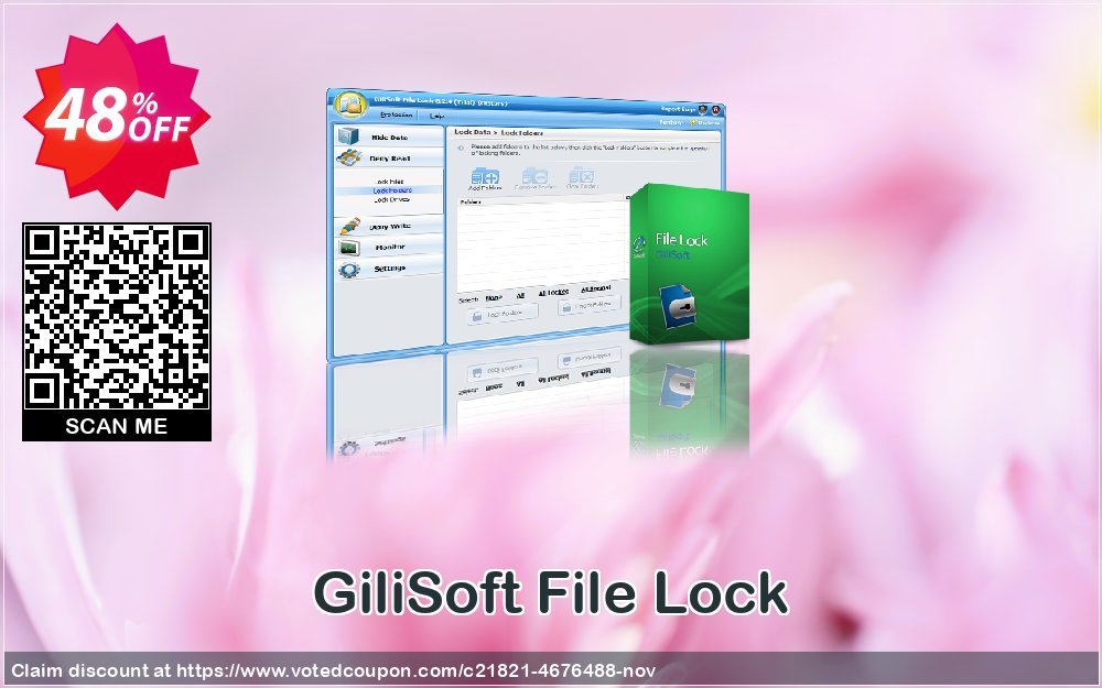 GiliSoft File Lock Coupon, discount GiliSoft File Lock  - 1 PC / 1 Year free update amazing promotions code 2023. Promotion: amazing promotions code of GiliSoft File Lock  - 1 PC / 1 Year free update 2023