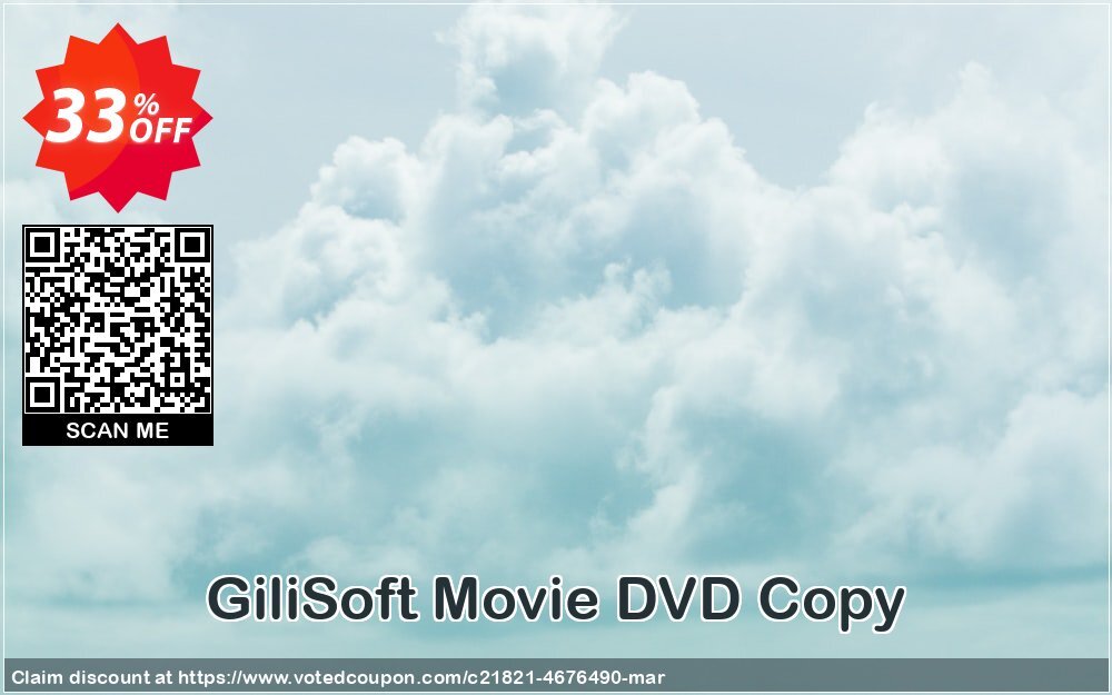 GiliSoft Movie DVD Copy Coupon, discount Movie DVD Copy  - 1 PC / 1 Year free update best deals code 2024. Promotion: best deals code of Movie DVD Copy  - 1 PC / 1 Year free update 2024