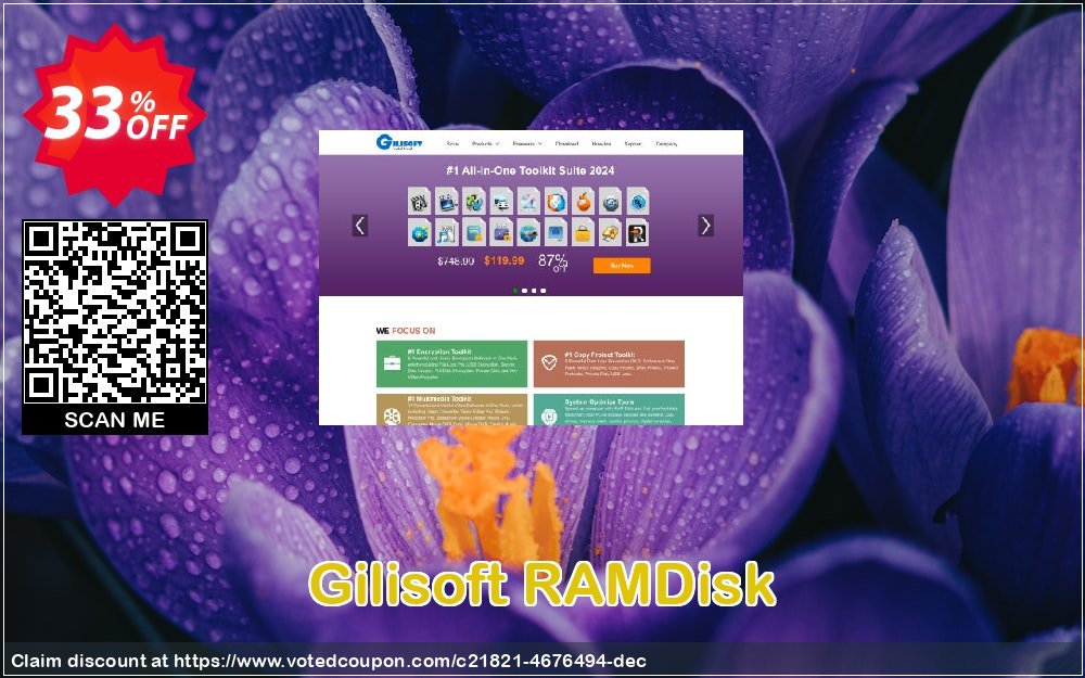 Gilisoft RAMDisk Coupon Code Apr 2024, 33% OFF - VotedCoupon