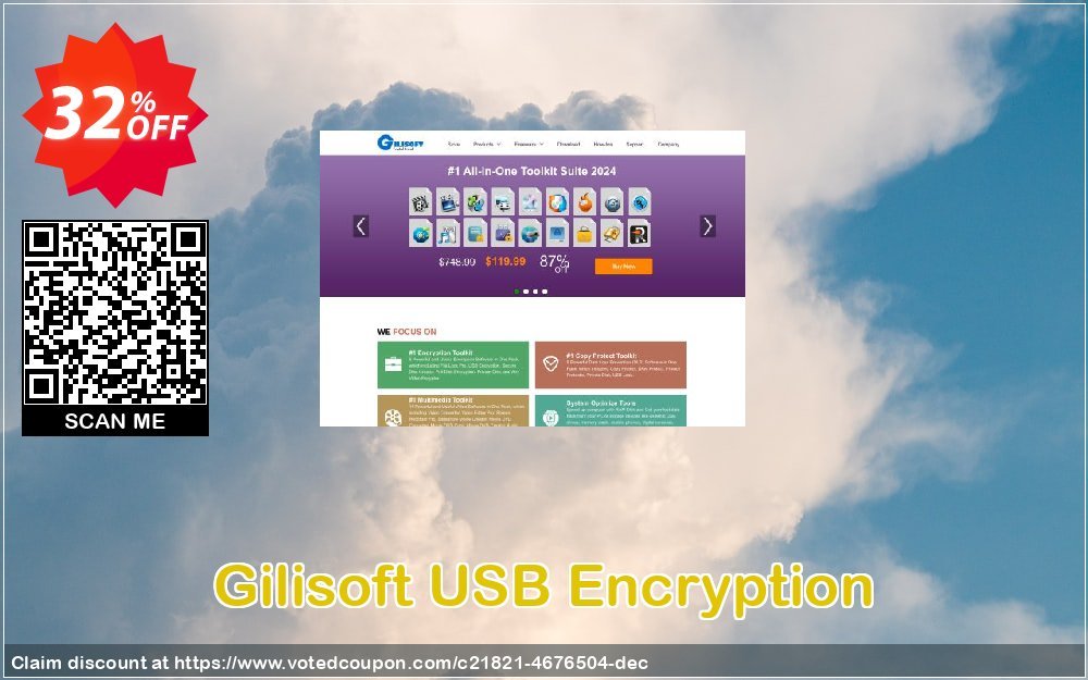 Gilisoft USB Encryption Coupon Code Apr 2024, 32% OFF - VotedCoupon