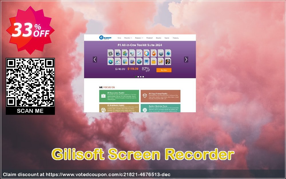 Gilisoft Screen Recorder Coupon Code Dec 2023, 33% OFF - VotedCoupon
