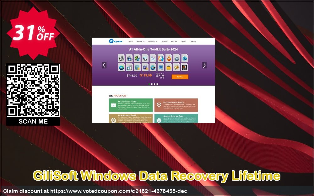 GiliSoft WINDOWS Data Recovery Lifetime Coupon, discount GiliSoft Windows Data Recovery  - 1 PC / Liftetime free update formidable offer code 2024. Promotion: formidable offer code of GiliSoft Windows Data Recovery  - 1 PC / Liftetime free update 2024