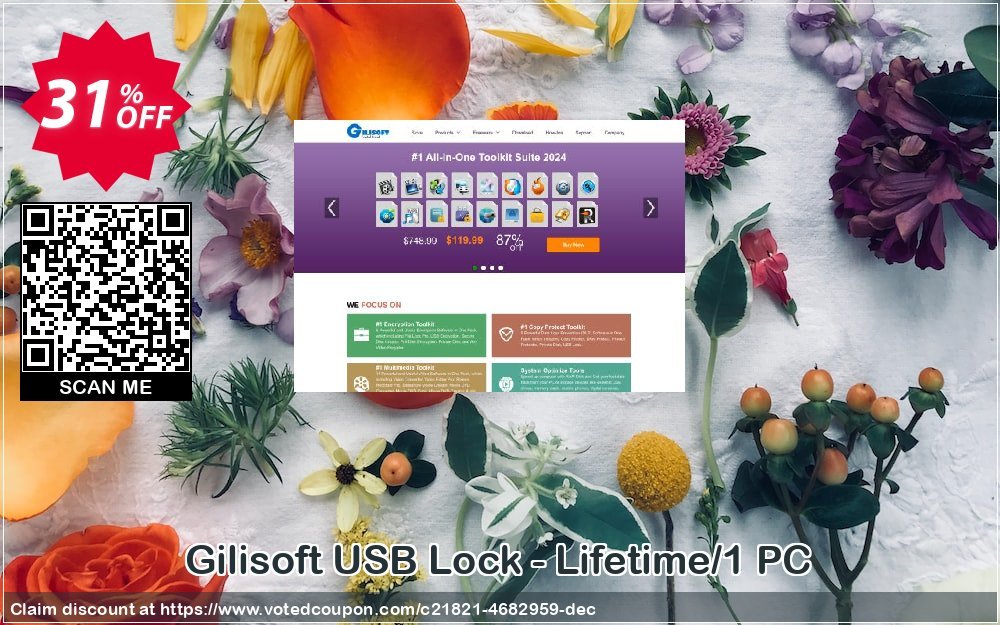 Gilisoft USB Lock - Lifetime/1 PC Coupon, discount Gilisoft USB Lock - 1 PC / liftetime free update amazing discount code 2024. Promotion: amazing discount code of Gilisoft USB Lock - 1 PC / liftetime free update 2024