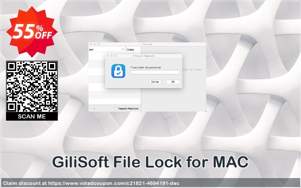 GiliSoft File Lock for MAC Coupon, discount GiliSoft File Lock for MAC - 1 PC / 1 Year free update fearsome promotions code 2023. Promotion: fearsome promotions code of GiliSoft File Lock for MAC - 1 PC / 1 Year free update 2023