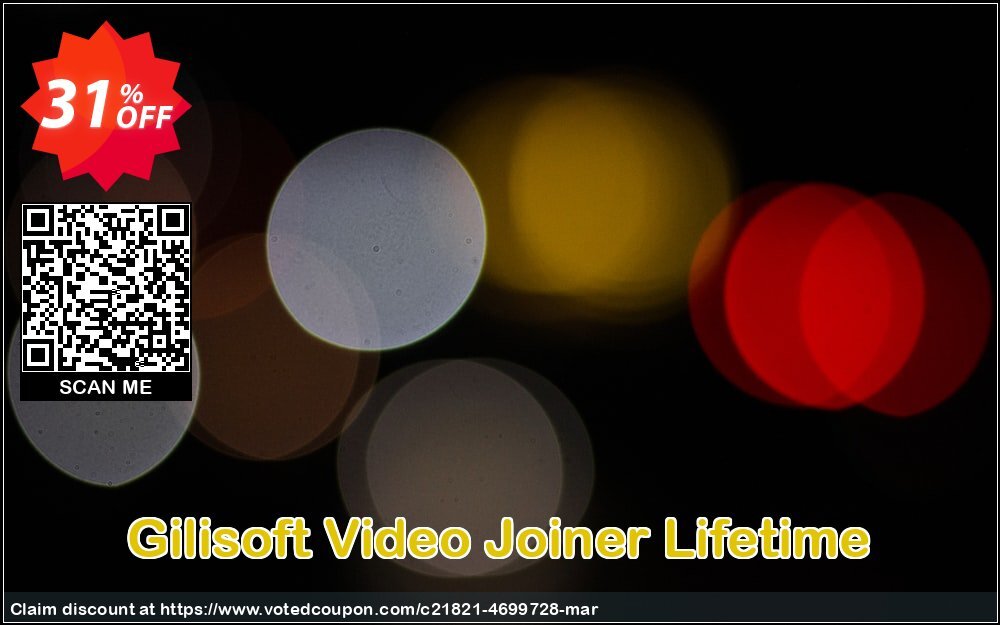 Gilisoft Video Joiner Lifetime Coupon, discount Gilisoft Video Joiner - 1 PC / Lifetime free update stunning promotions code 2024. Promotion: stunning promotions code of Gilisoft Video Joiner - 1 PC / Lifetime free update 2024