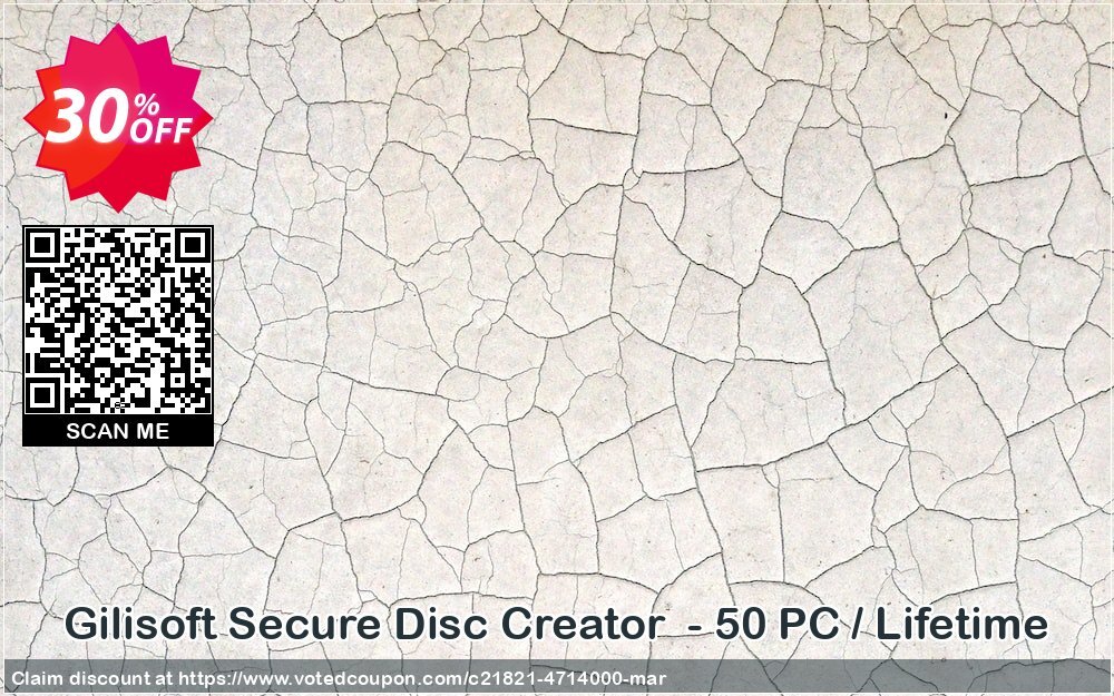 Gilisoft Secure Disc Creator  - 50 PC / Lifetime