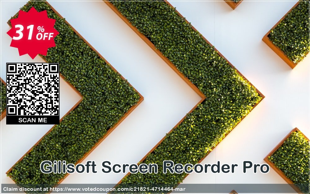 Gilisoft Screen Recorder Pro Coupon Code Apr 2024, 31% OFF - VotedCoupon