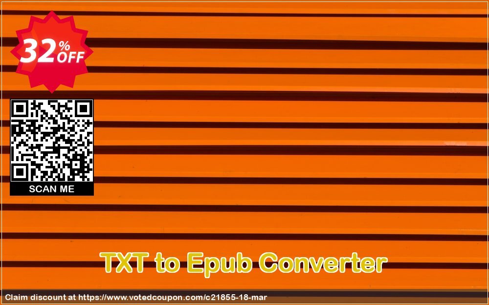 TXT to Epub Converter Coupon Code Apr 2024, 32% OFF - VotedCoupon