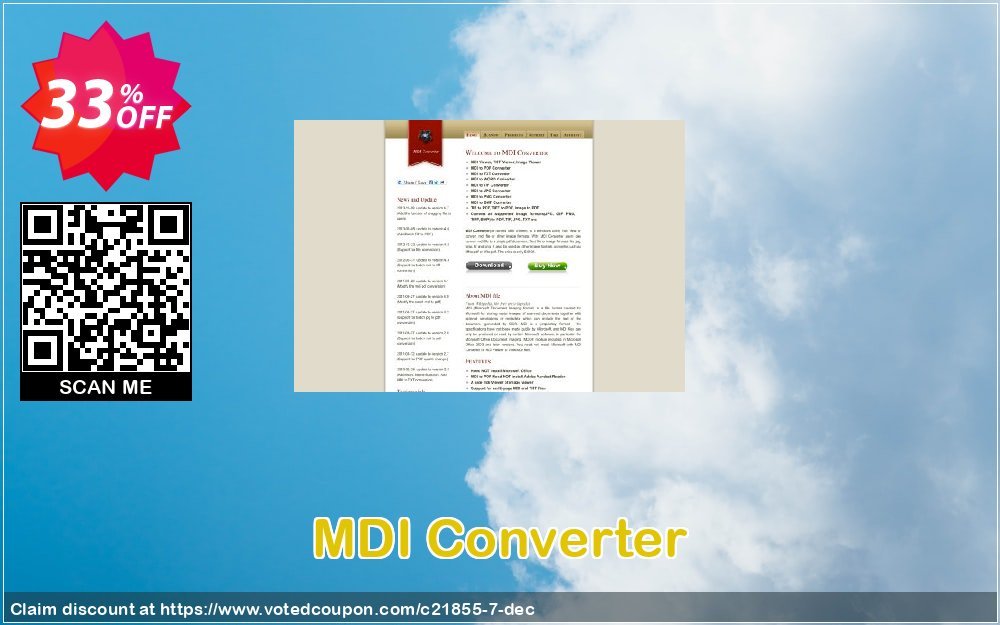 MDI Converter Coupon, discount MDI Converter coupon code (21855). Promotion: MDI Converter discount