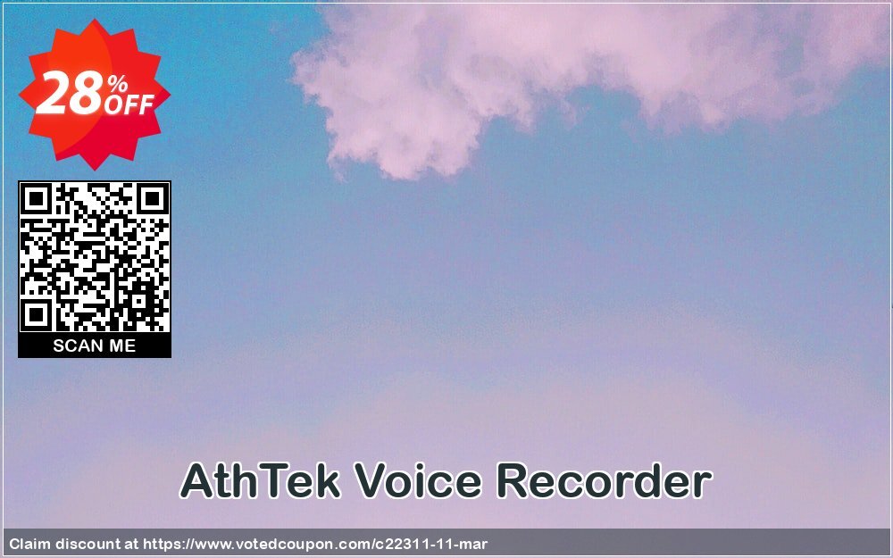 AthTek Voice Recorder Coupon Code Apr 2025, 28% OFF - VotedCoupon