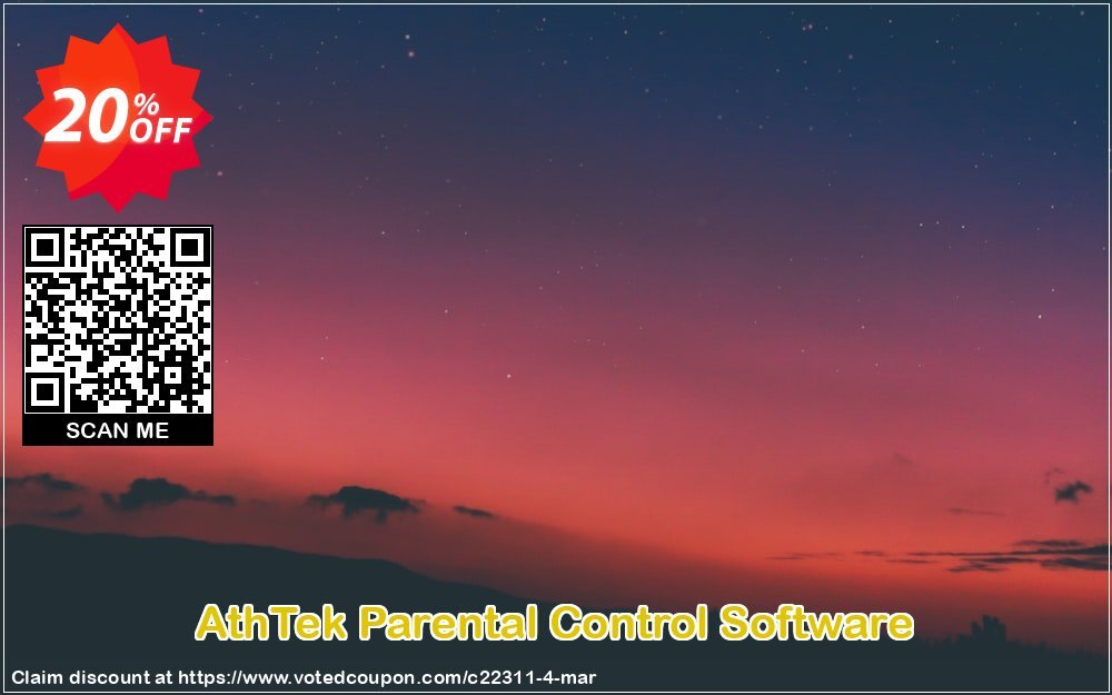 AthTek Parental Control Software Coupon, discount CRM Service. Promotion: 20% OFF