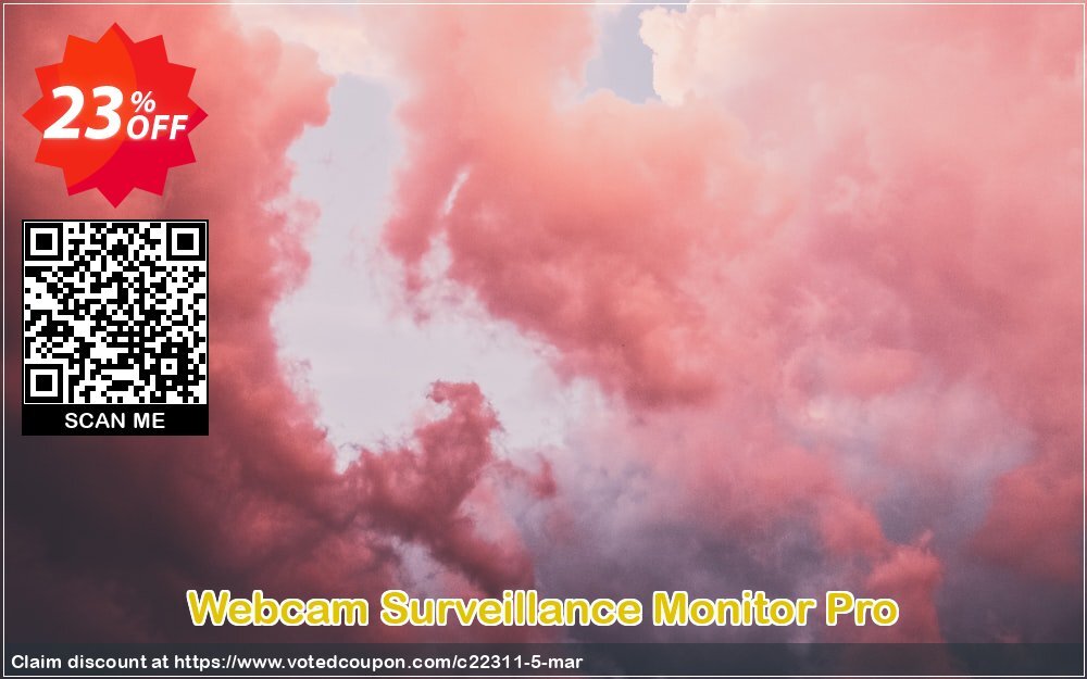 Webcam Surveillance Monitor Pro Coupon Code May 2024, 23% OFF - VotedCoupon