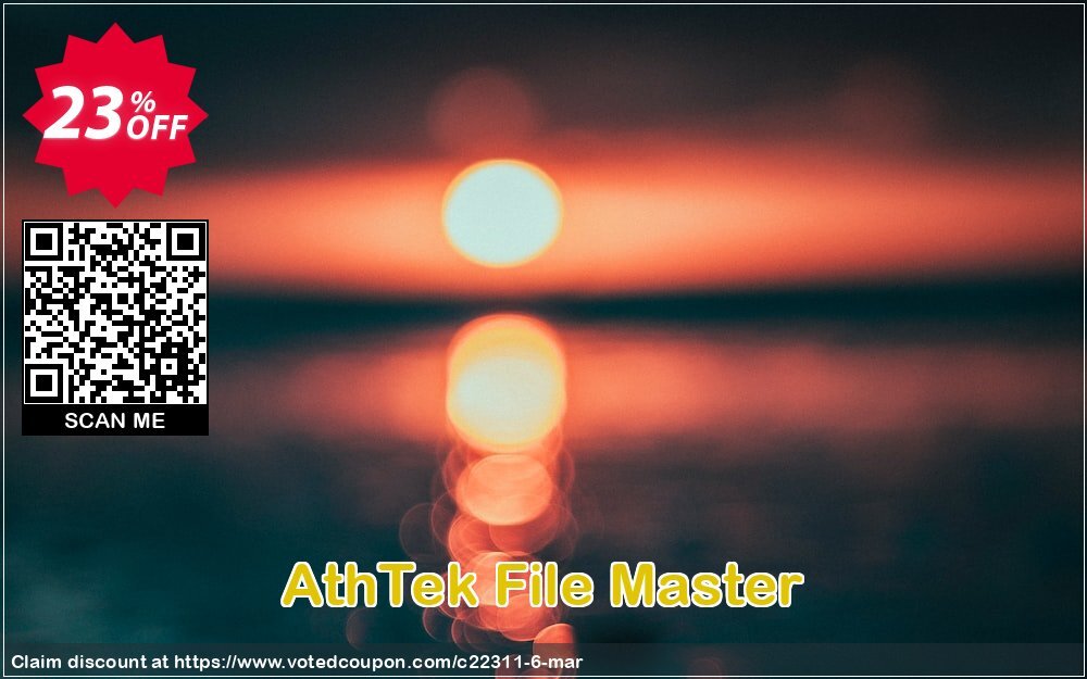 AthTek File Master Coupon, discount CRM Service. Promotion: 20% OFF