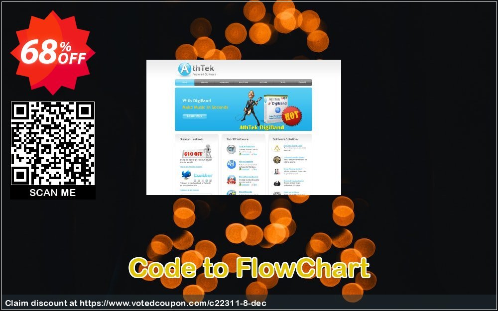 Code to FlowChart Coupon, discount Special Offer for Code to FlowChart Converter. Promotion: $80 OFF