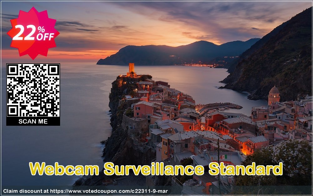 Webcam Surveillance Standard Coupon, discount CRM Service. Promotion: 20% OFF