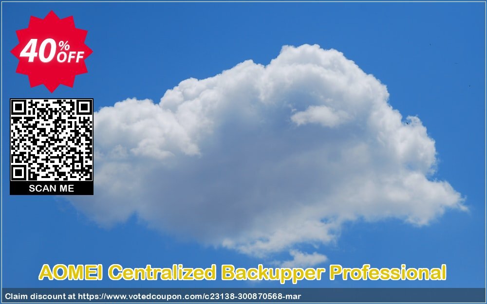 AOMEI Centralized Backupper Professional Coupon Code May 2024, 40% OFF - VotedCoupon