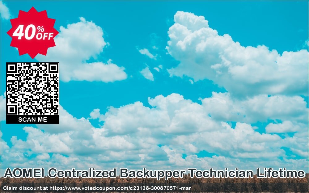 AOMEI Centralized Backupper Technician Lifetime Coupon Code Apr 2024, 40% OFF - VotedCoupon