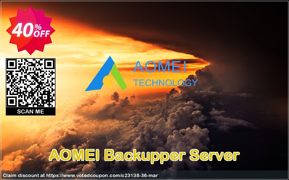 AOMEI Backupper Server Coupon Code Apr 2024, 40% OFF - VotedCoupon