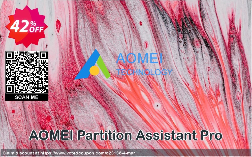 AOMEI Partition Assistant Pro Coupon, discount AOMEI Partition Assistant Professional stirring deals code 2024. Promotion: PA Pro 30% off