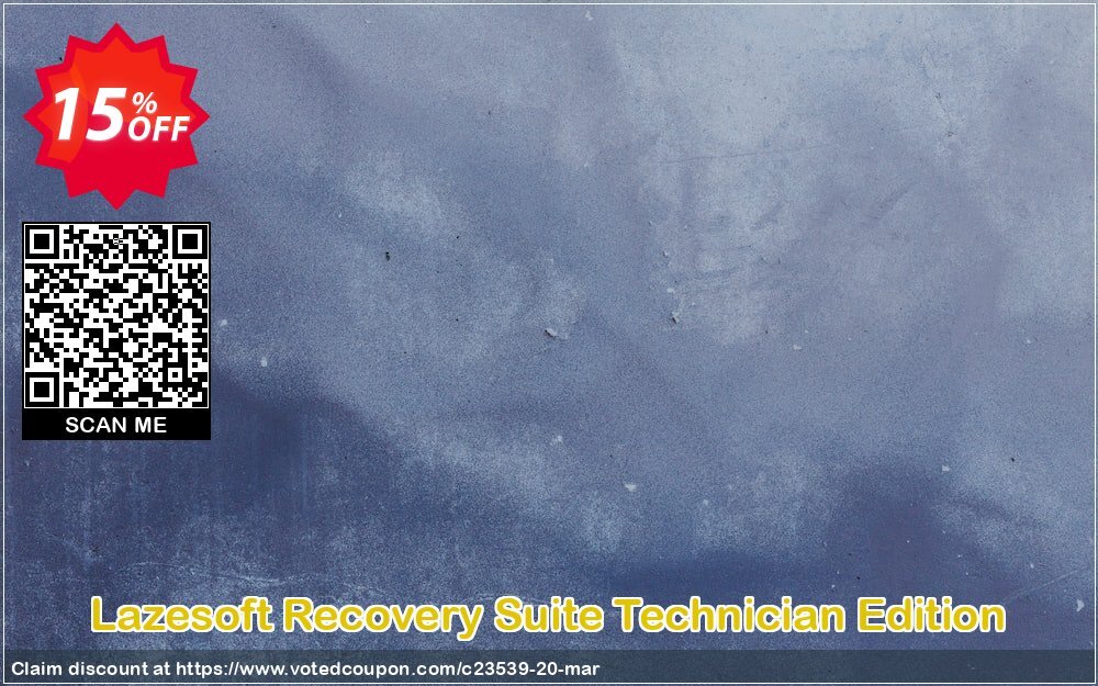 Lazesoft Recovery Suite Technician Edition Coupon, discount Lazesoft (23539). Promotion: 