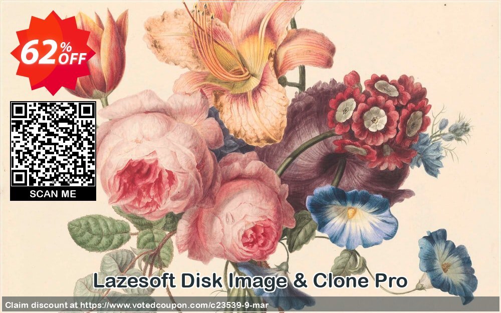 Lazesoft Disk Image & Clone Pro Coupon, discount Lazesoft (23539). Promotion: 