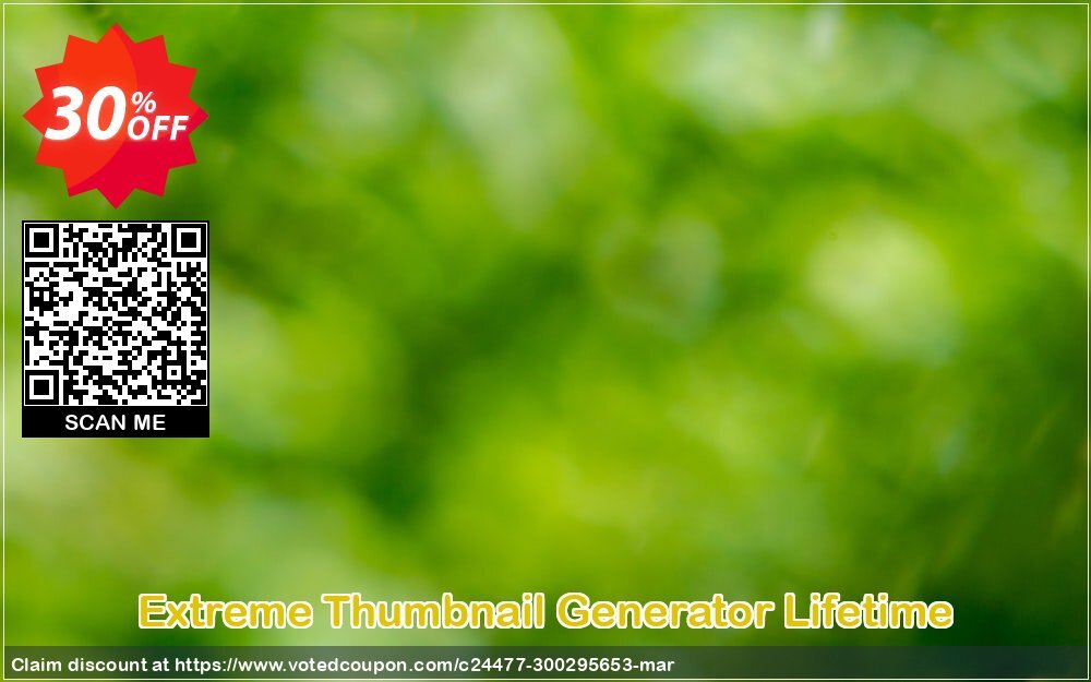 Extreme Thumbnail Generator Lifetime Coupon Code Apr 2024, 30% OFF - VotedCoupon